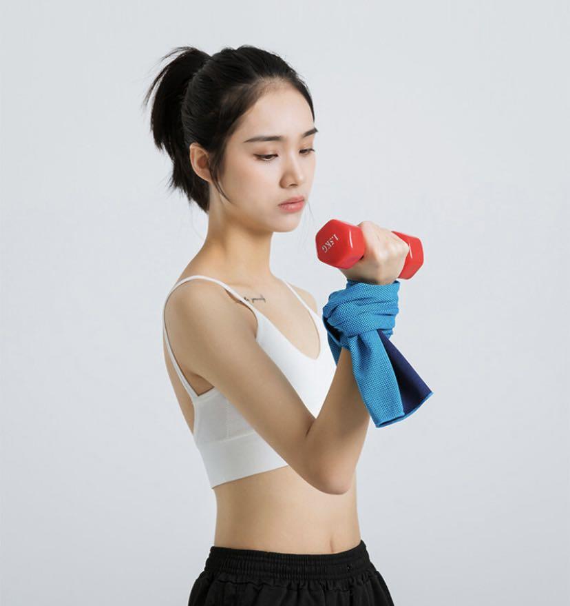 冰凉冷感運動毛巾健身吸汗毛巾30×100cm