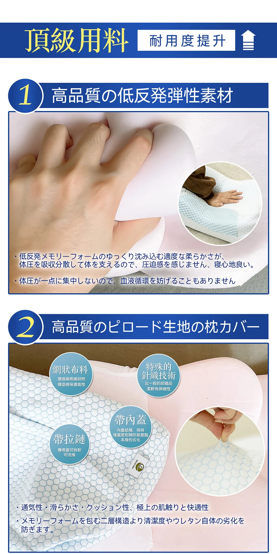日本DEAR MIN升級速眠止鼾枕